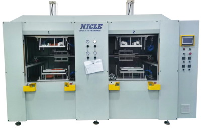 管道双工位塑料热板焊接机